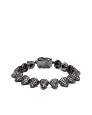 Eddie Borgo コーンパヴェ ブレスレット - シルバー - サムネイル1