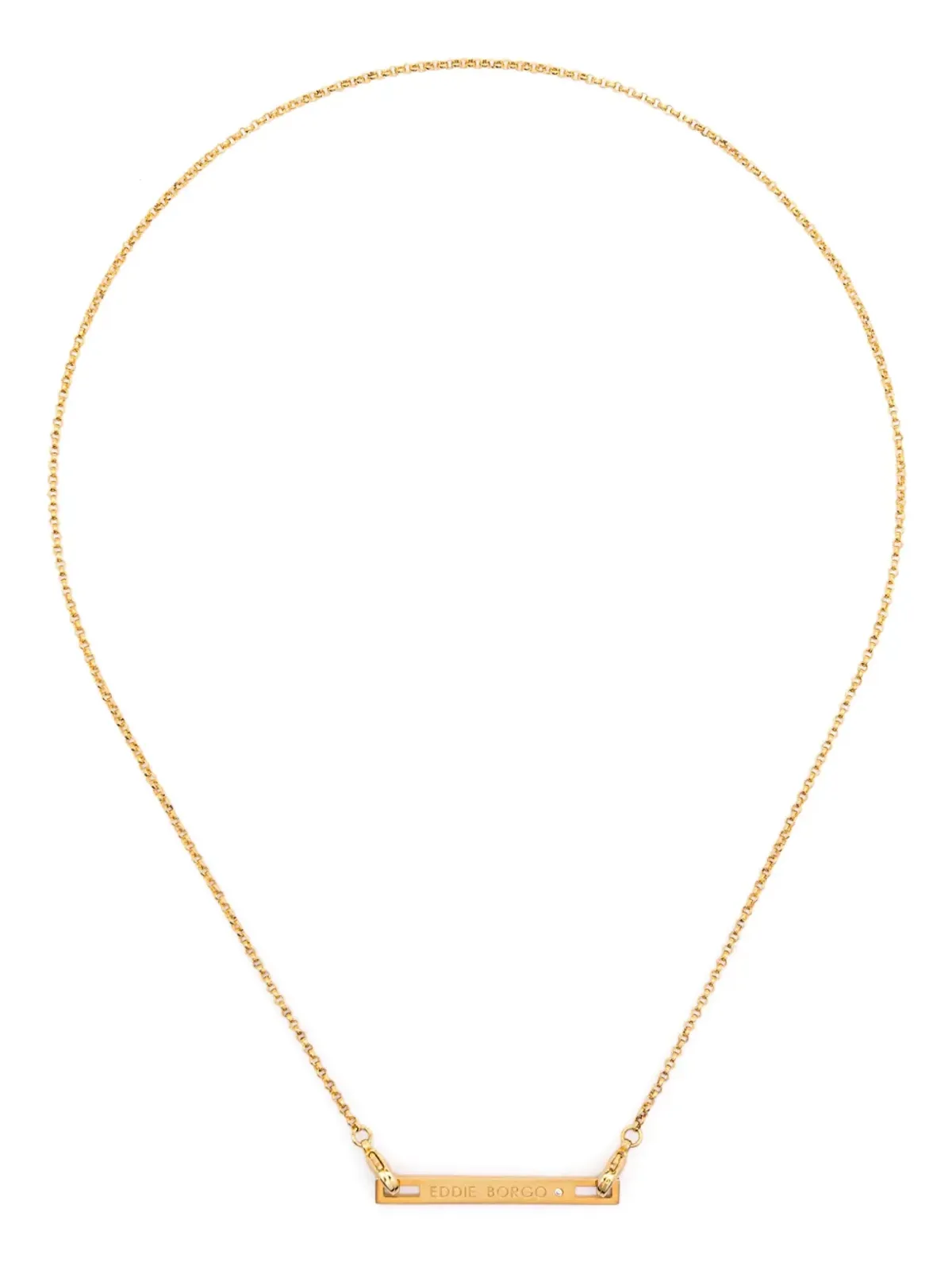 Eddie Borgo 安全チェーンネックレス - 画像1
