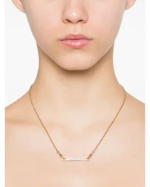 Eddie Borgo パヴェ・セーフティチェーン ネックレス - サムネイル2