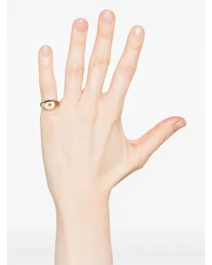 Eddie Borgo ミニ ピラミッド シグネット リング - Gold - サムネイル2