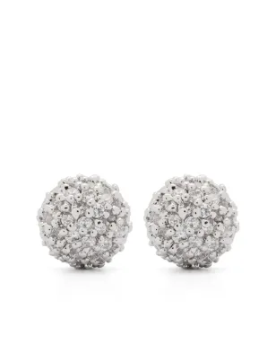 Eddie Borgo Pavé Dome earrings - Silver - サムネイル1
