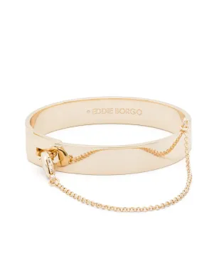 Eddie Borgo ミディアム セーフティチェーン ブレスレット - ゴールド - サムネイル1
