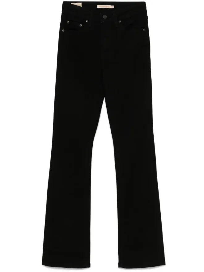 LEVI'S Levi's 725 ブートカットジーンズ - ブラックの商品画像