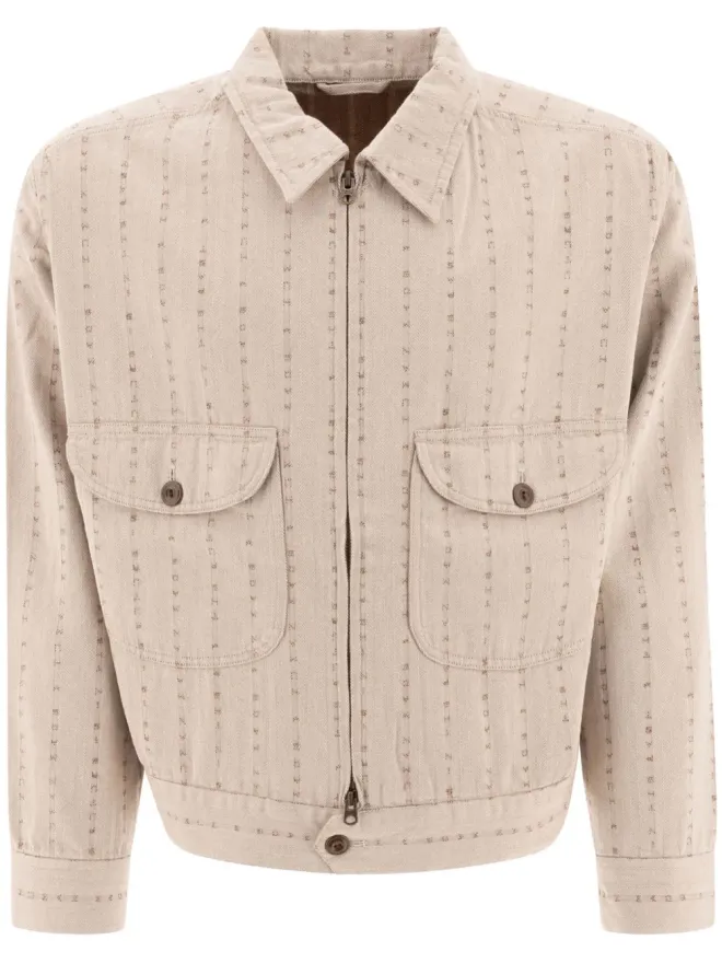 Human Made Human Made ストライプ柄ボンバージャケットの商品画像