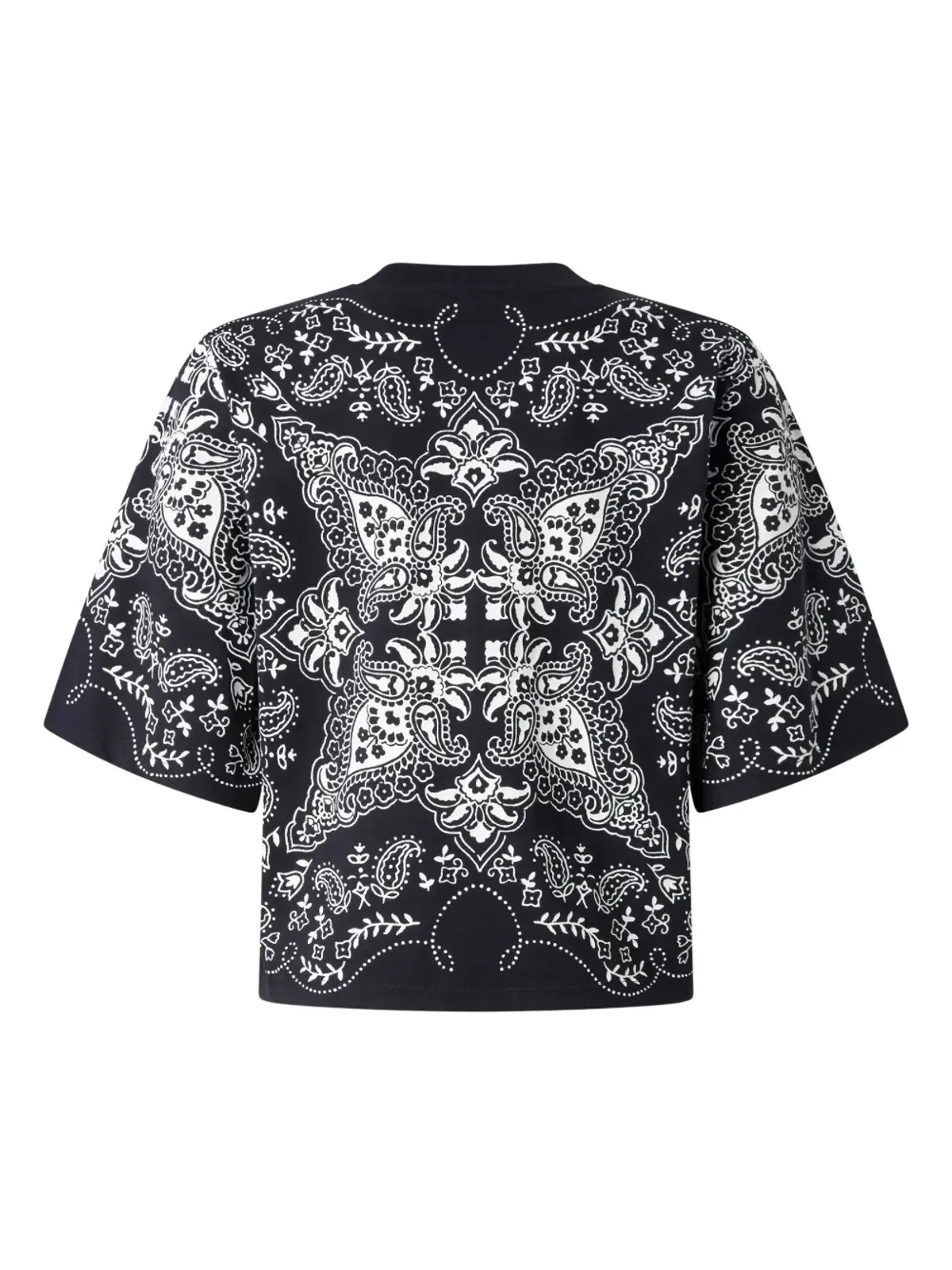 PINKO ペイズリー柄 Tシャツ - グレー - 画像2