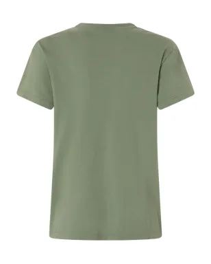 PINKO Lips Race 口元プリント Tシャツ - グリーン - サムネイル2