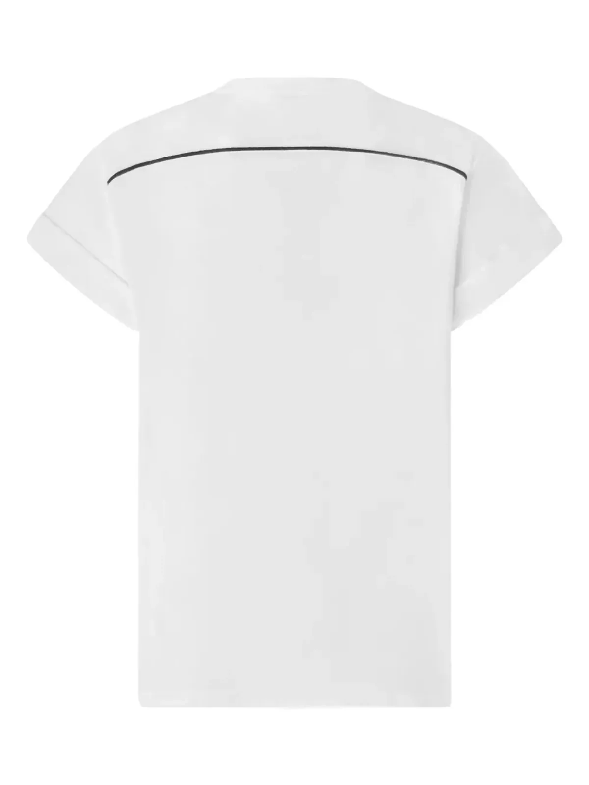 PINKO ロゴアップリケ Tシャツ - ホワイト - 画像2