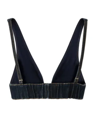 PINKO デニム クロップトップ - サムネイル2