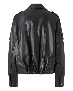 PINKO ドロップショルダー バイカージャケット - サムネイル2
