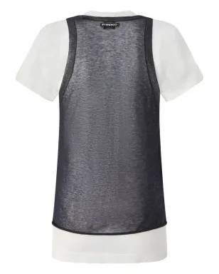 PINKO レイヤードTシャツ - ホワイト - サムネイル2