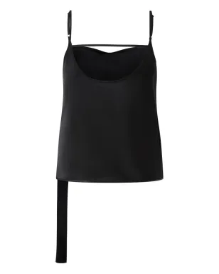 PINKO レイヤードキャミトップ ブラック - サムネイル2
