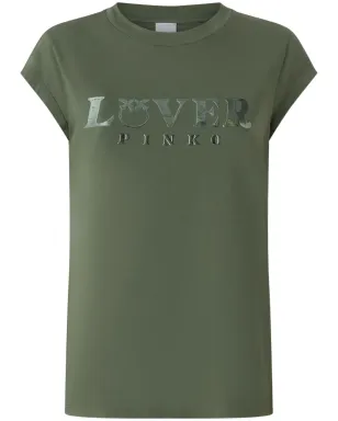 PINKOプリントTシャツ - サムネイル1