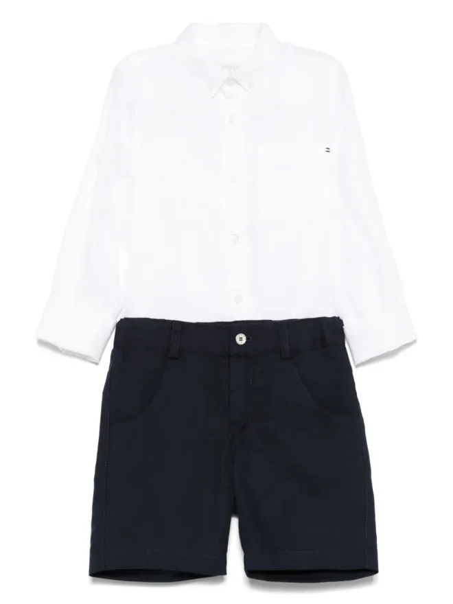 Lapin House Lapin House コットンショーツセット - ホワイトの商品画像