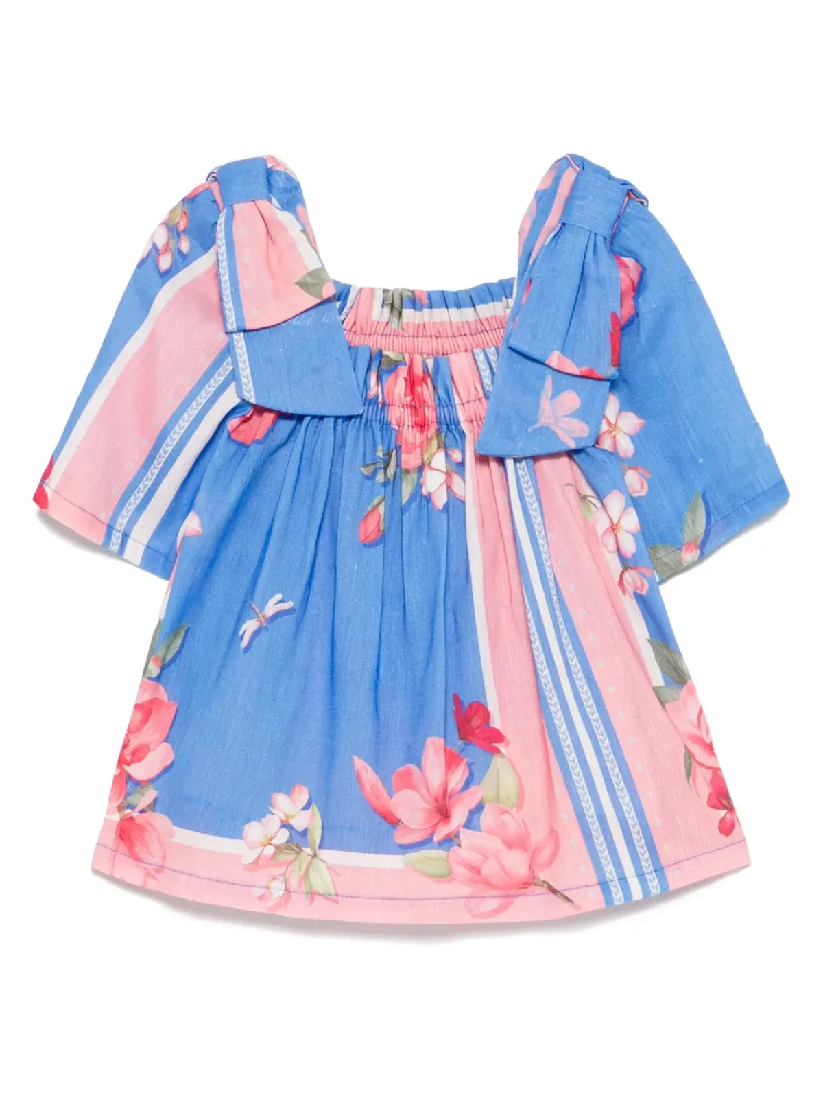 Lapin House 花柄プリントトップ - 画像1