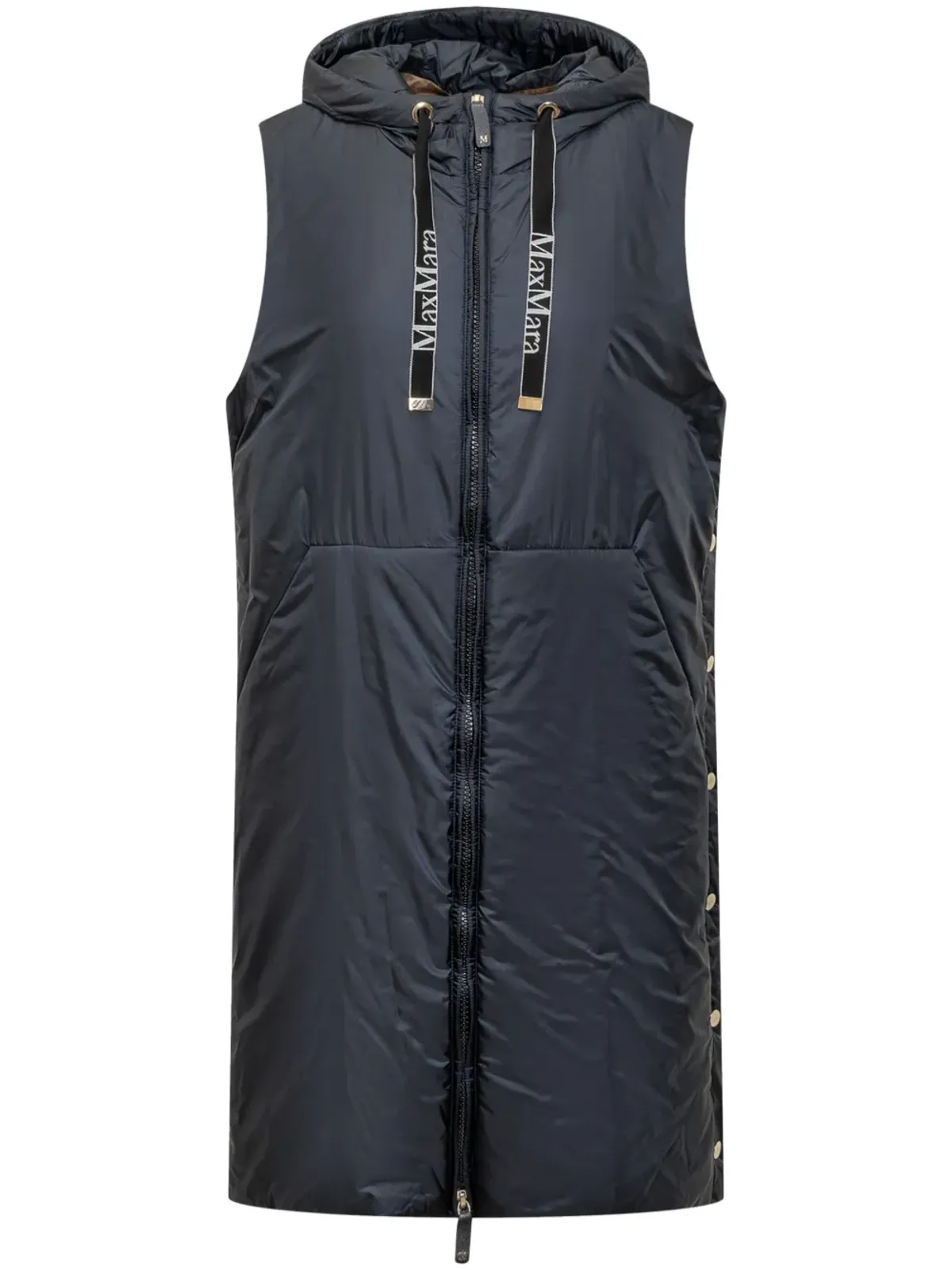 Max Mara 撥水キャンバス地ジレ - ブラック - 画像1