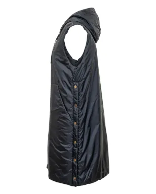 Max Mara 撥水キャンバス地ジレ - ブラック - サムネイル3