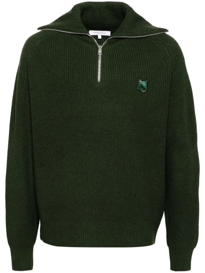 Maison Kitsuné Maison Kitsuné ジップカラー ジャンパーの商品画像