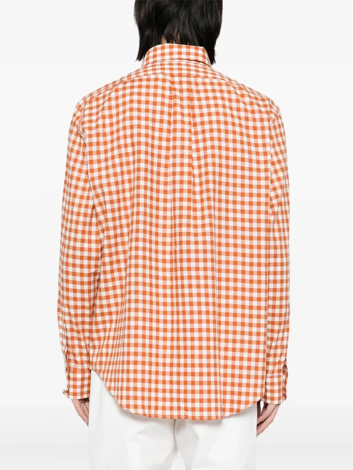 Maison Kitsuné ギンガムチェックシャツ - Orange - 画像4