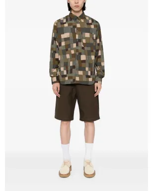 Maison Kitsuné 幾何学柄プリントシャツ - サムネイル2