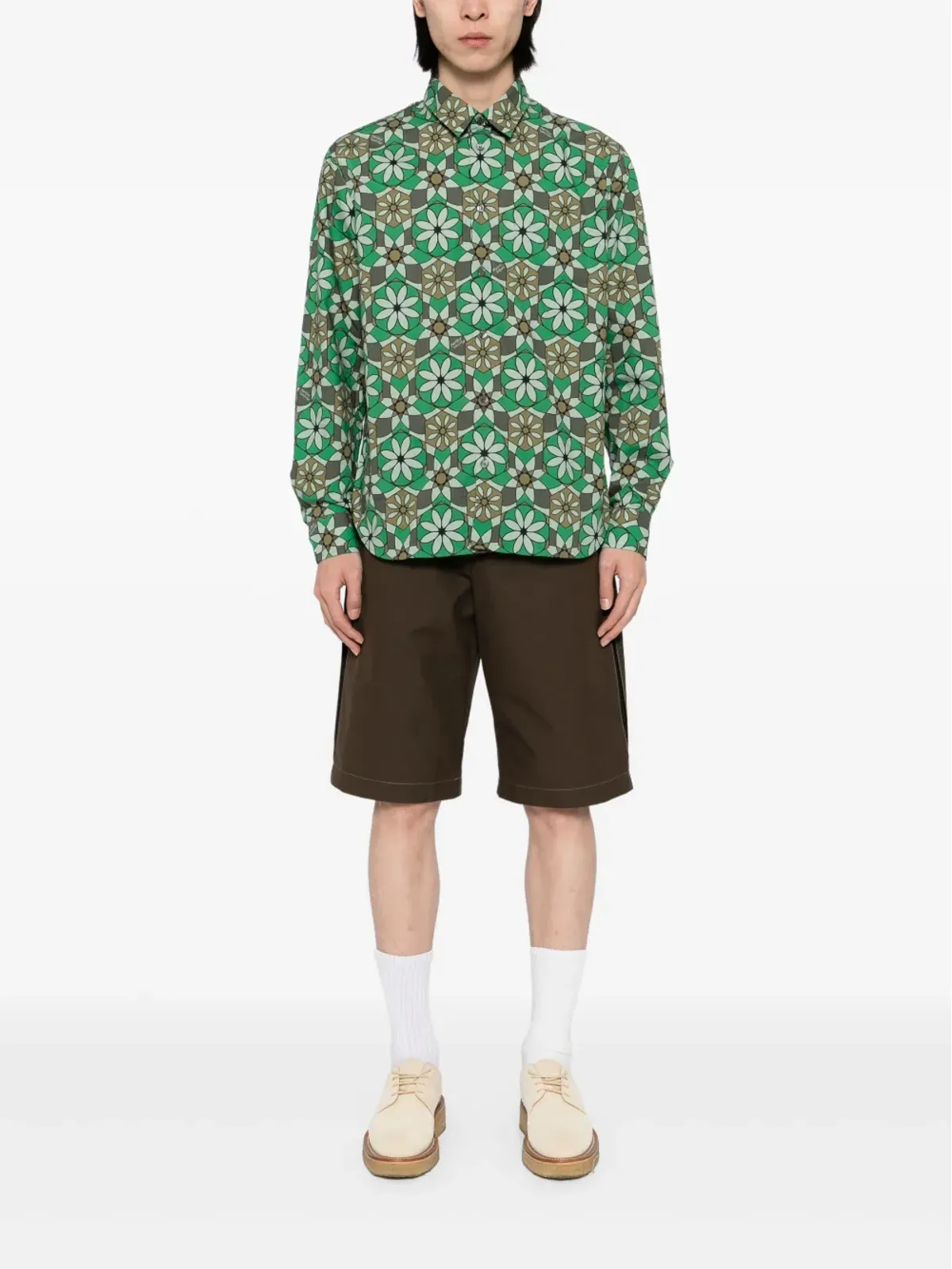 Maison Kitsuné 花柄プリントシャツ - 画像2