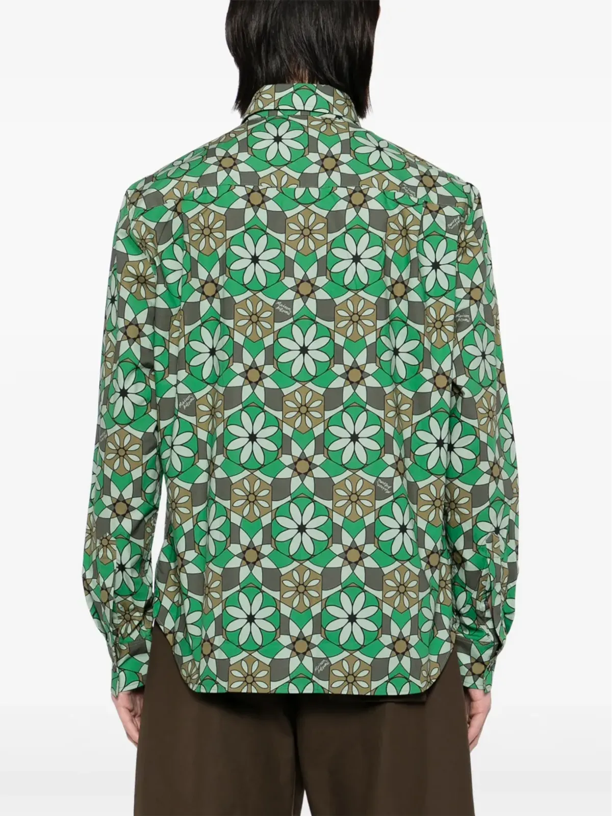 Maison Kitsuné 花柄プリントシャツ - 画像4
