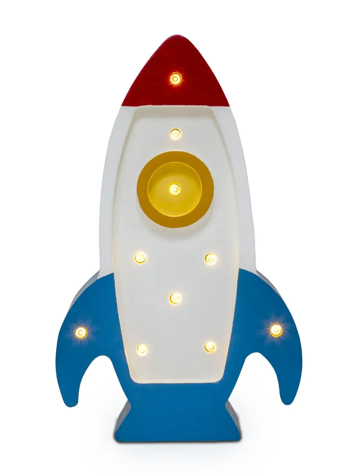 Little Lights ミニ Space Rocket ランプ - 画像1