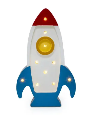 Little Lights ミニ Space Rocket ランプ - サムネイル1