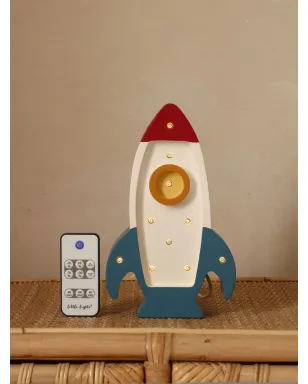 Little Lights ミニ Space Rocket ランプ - サムネイル3