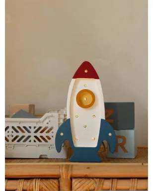 Little Lights ミニ Space Rocket ランプ - サムネイル4