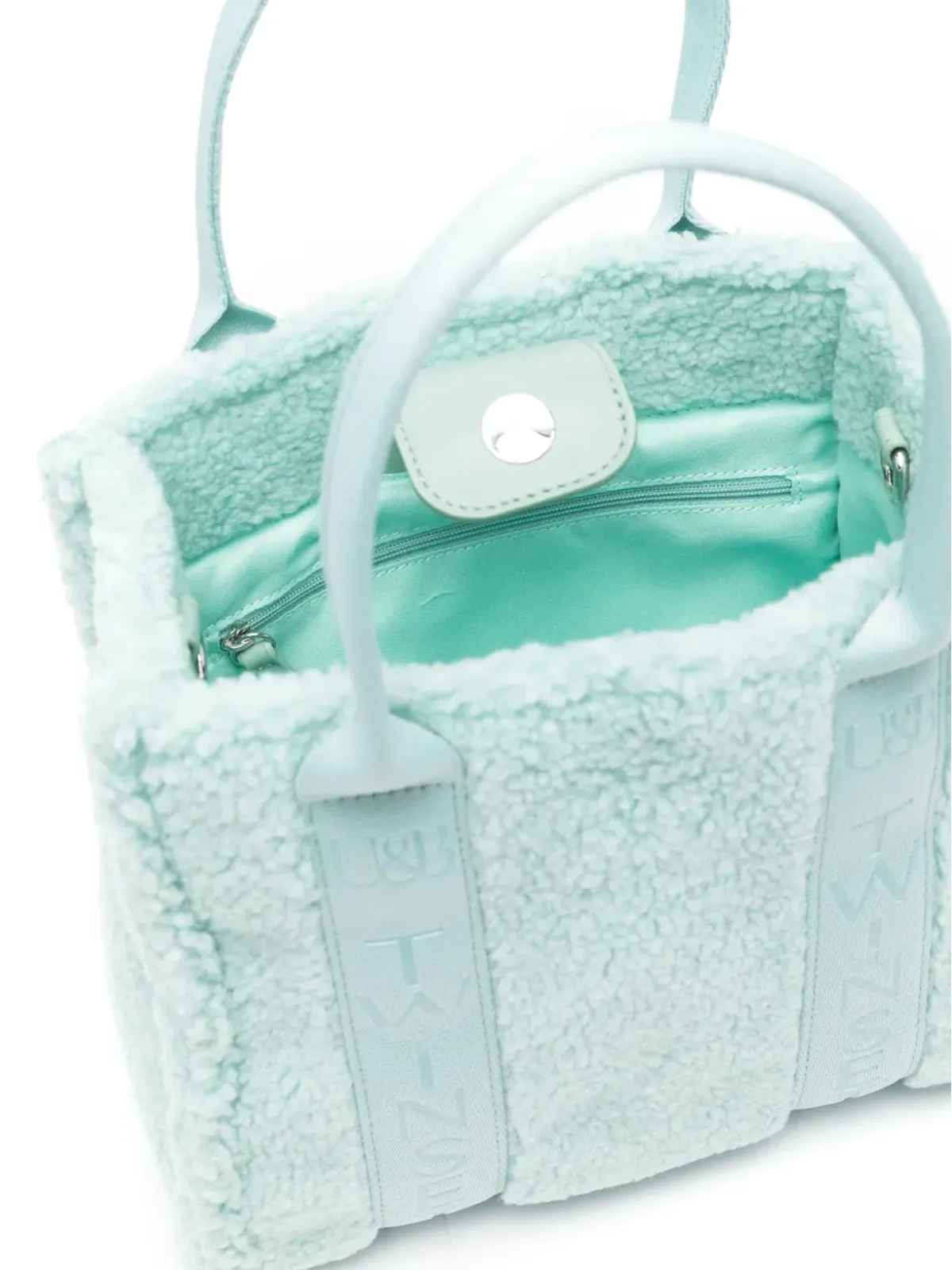 TWINSET フェイクファー トートバッグ - ブルー - 画像5