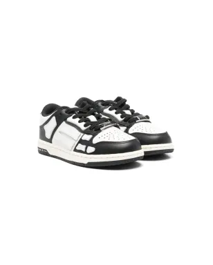 AMIRI KIDS スケル-トップ ロー スニーカー ブラック - サムネイル1