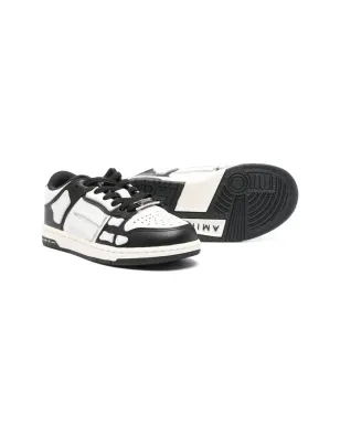 AMIRI KIDS スケル-トップ ロー スニーカー ブラック - サムネイル2