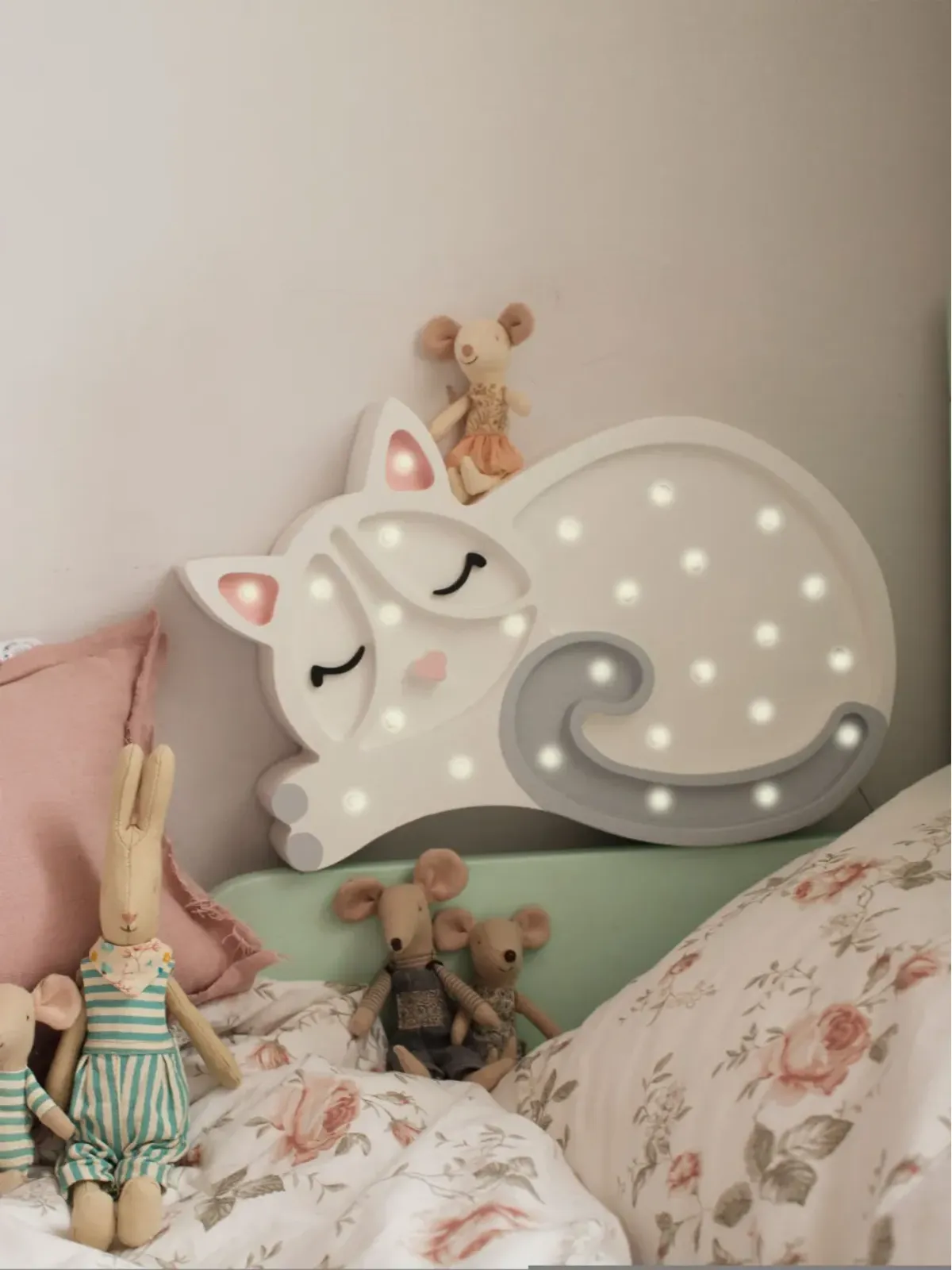 Little Lights 猫のランプ - 画像3