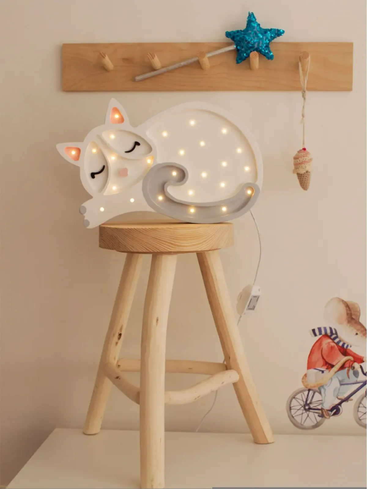 Little Lights 猫のランプ - 画像4