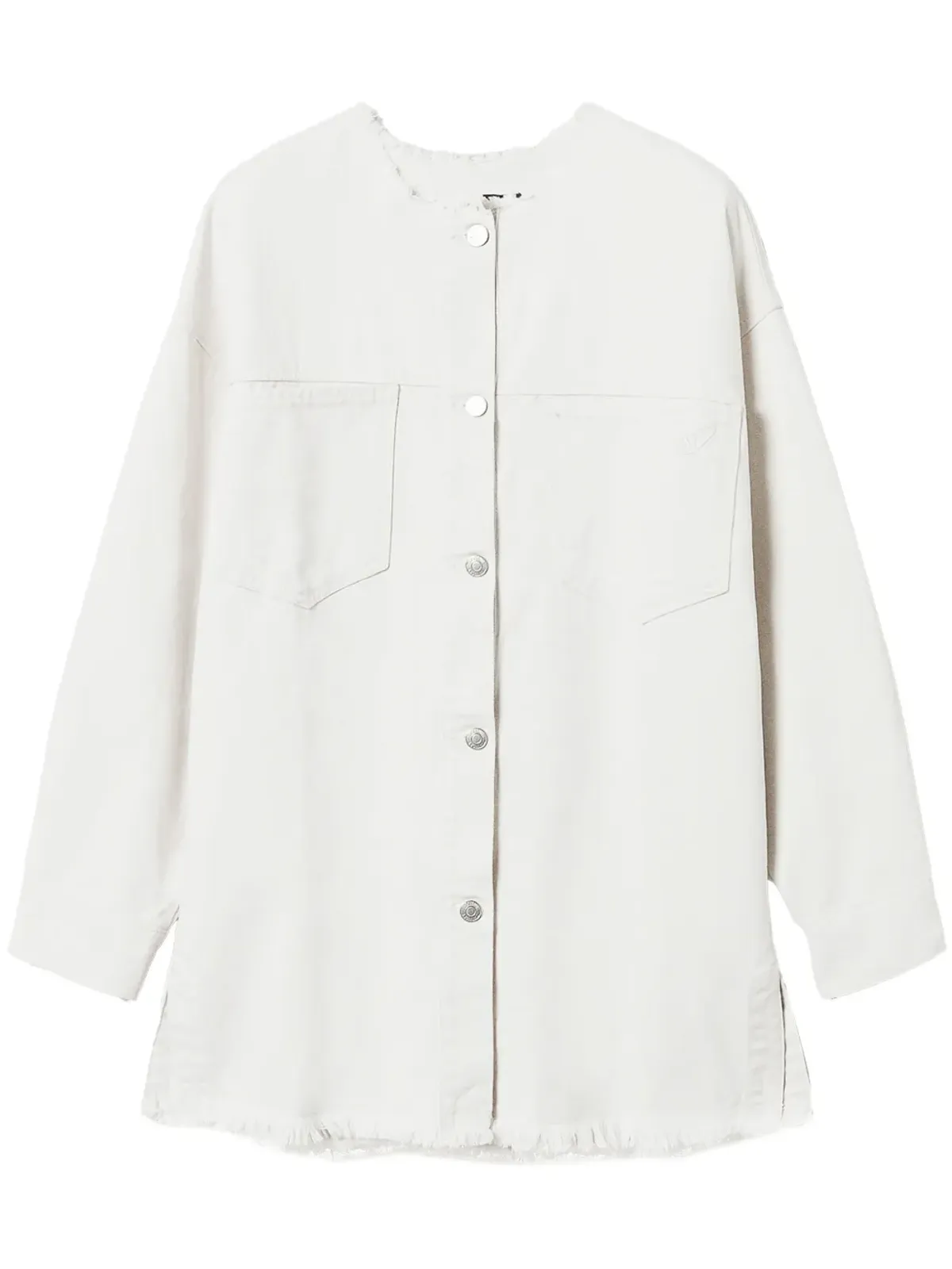 TWINSET オーガニックコットン ジャケット - ニュートラルカラー - 画像1