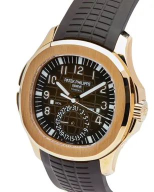 Patek Philippe Pre-Owned アクアノート Travel Time Tiffany & Co. - ブラウン - サムネイル3
