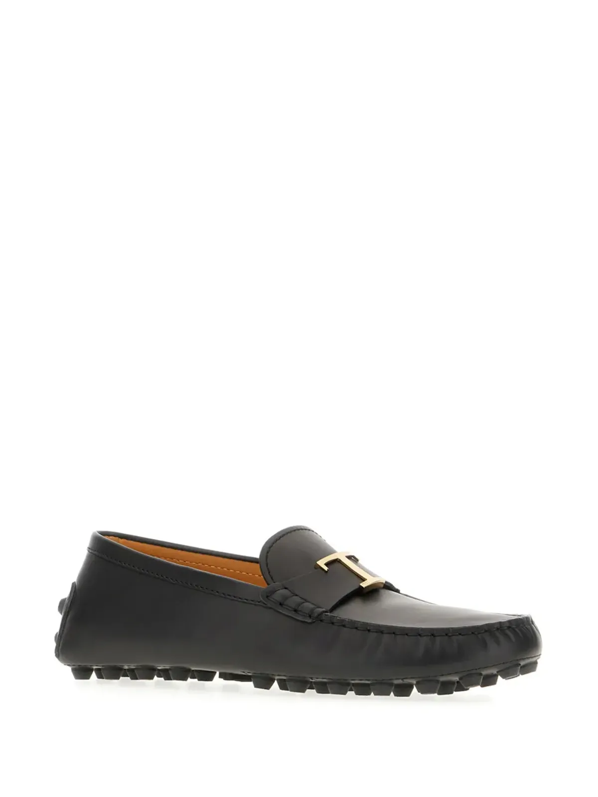 Tod's レター ロゴ ローファー ブラック - 画像2