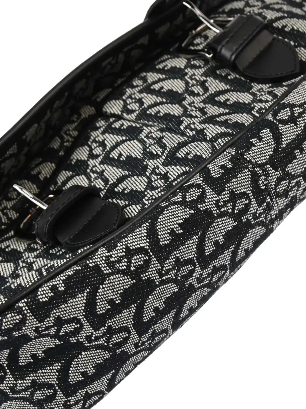 Christian Dior ビンテージ 2003年 トロッター ショルダーバッグ ブラック - 画像5