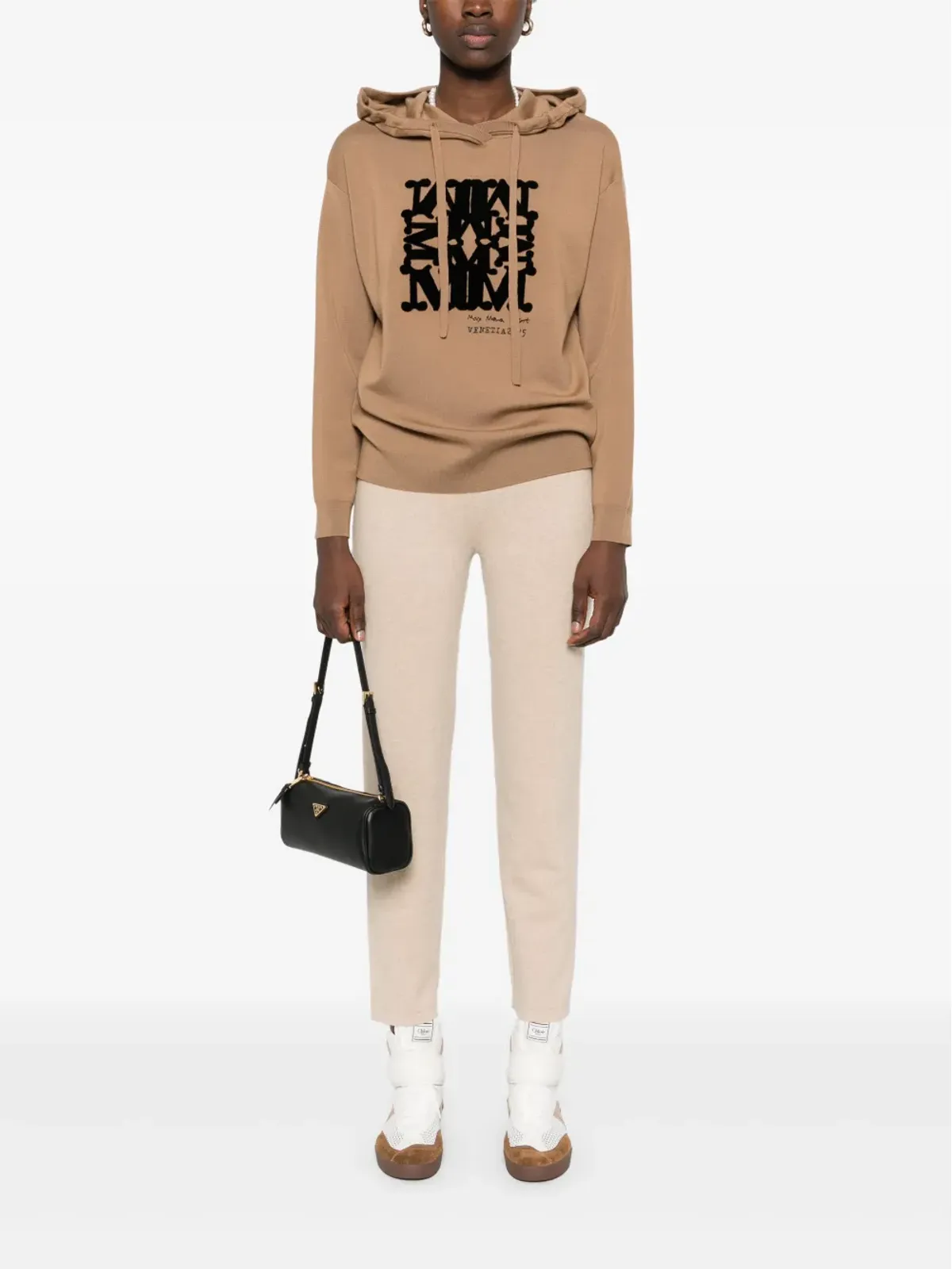 Max Mara フロックロゴ フーディー - 画像2