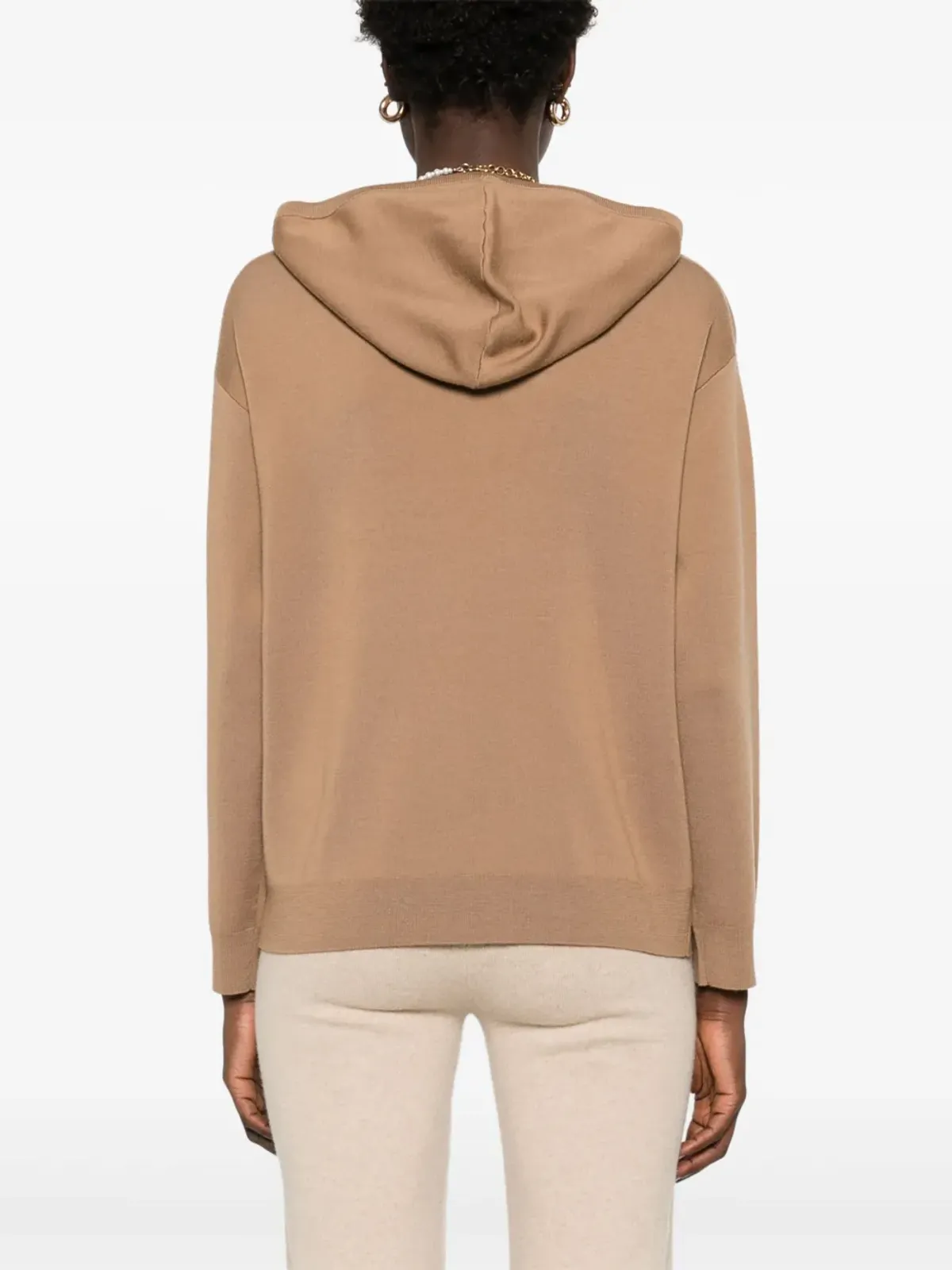 Max Mara フロックロゴ フーディー - 画像4