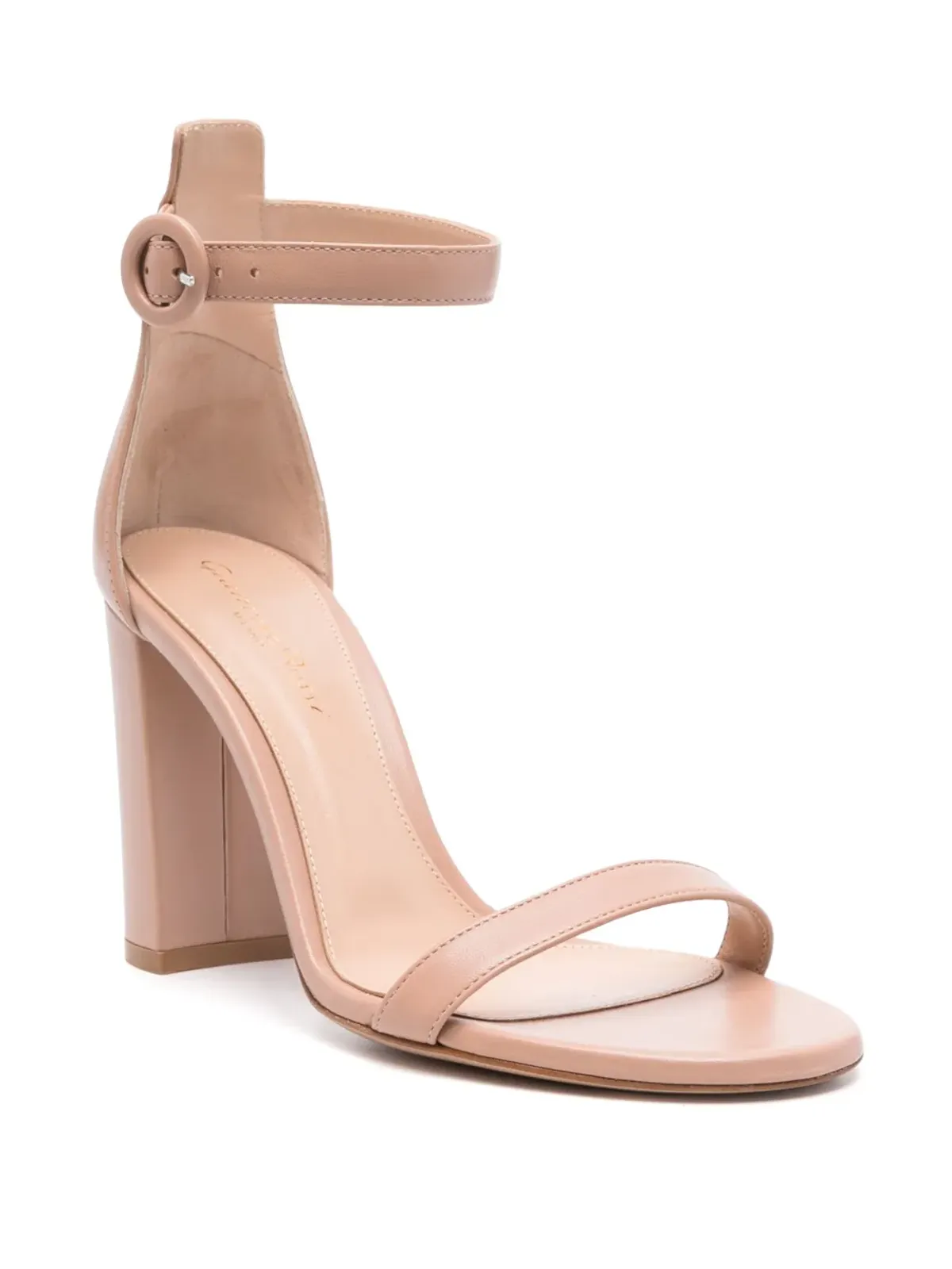 Gianvito Rossi 95mm Gaeta サンダル – アーモンドベージュ - 画像2