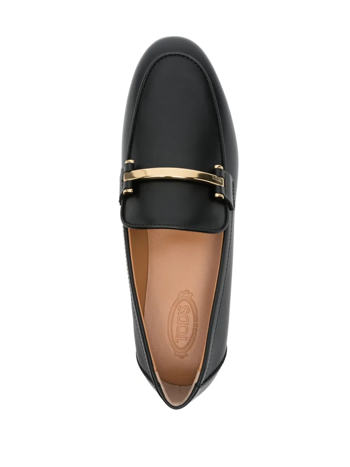 Tod's メタルバー レザー ローファー - ブラック - 画像4