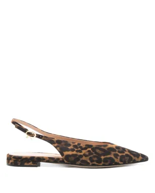 Gianvito Rossi Robbie バレエフラット ブラウン - サムネイル1