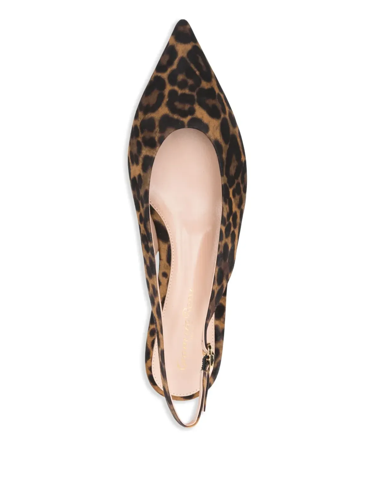 Gianvito Rossi Robbie バレエフラット ブラウン - 画像4