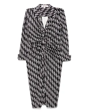 DVF Diane von Furstenberg Sheska dress - Purple - サムネイル1