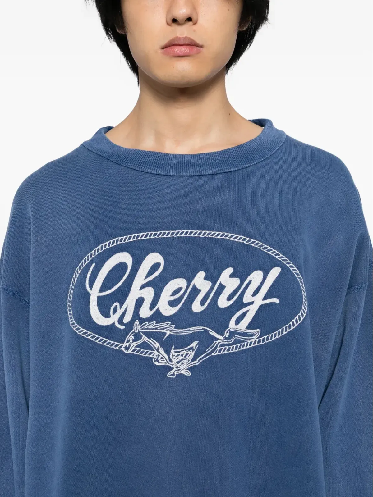 Cherry LA ロゴ刺繍スウェットシャツ - 画像5
