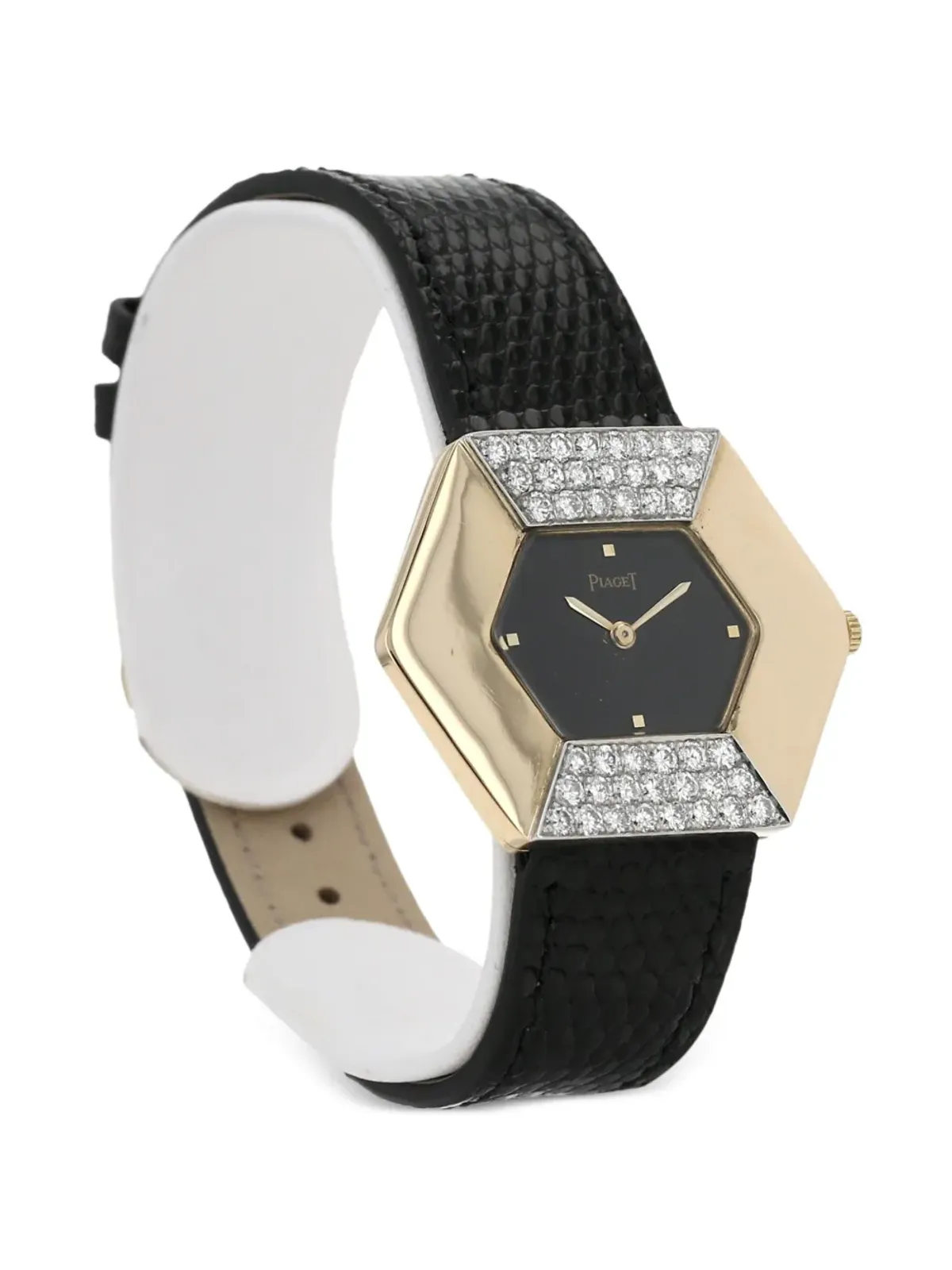 Piaget ドレスウォッチ 1980年製 ヴィンテージ ブラック - 画像3
