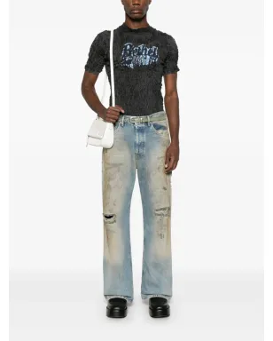 Acne Studios ルーズカットジーンズ ブルー - サムネイル2