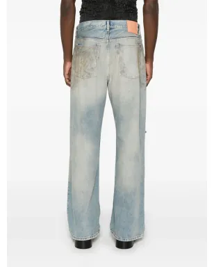 Acne Studios ルーズカットジーンズ ブルー - サムネイル4