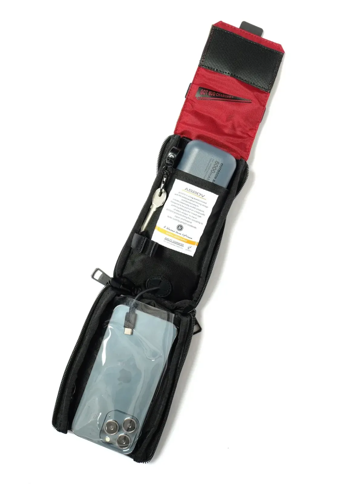 As2ov Cordura Standard Series スマホケース - グリーン - 画像5